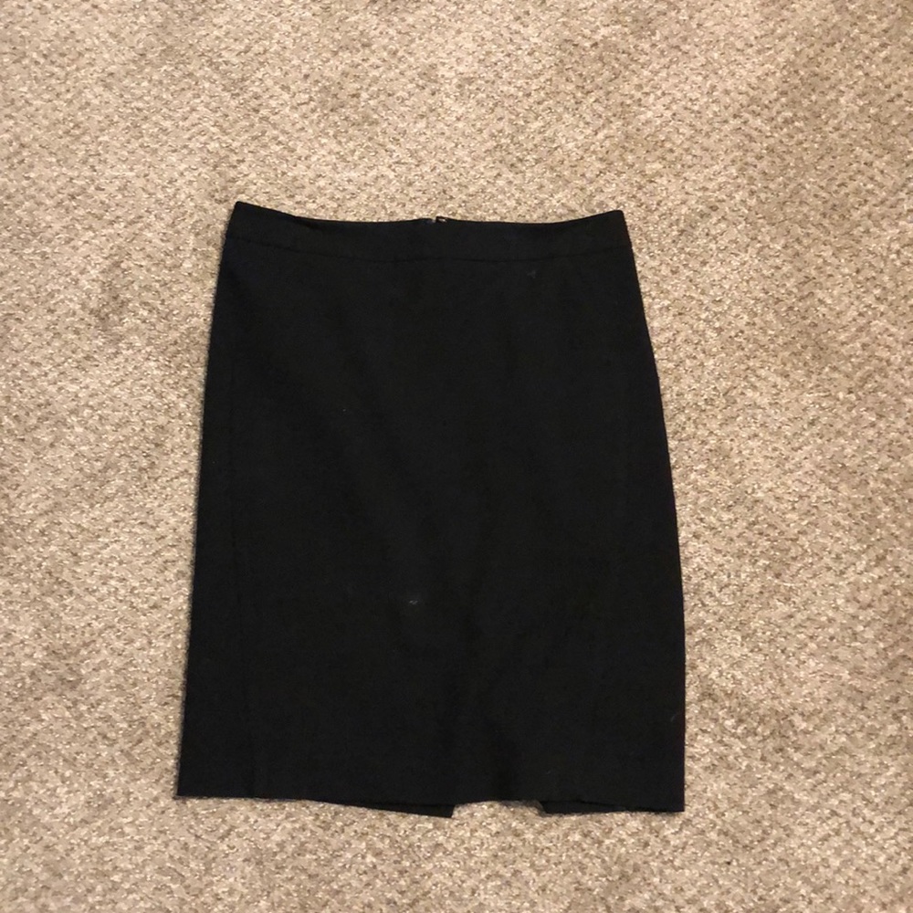 Black pencil skirt.
